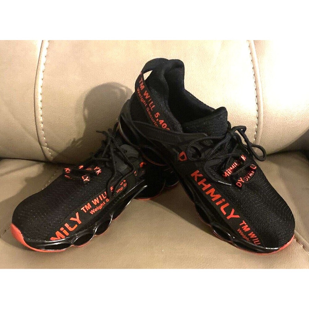DYKHMILY Steel Toe Shoes for Men 7.5 or Women 9 Comfortable Non Slip Work Shoes